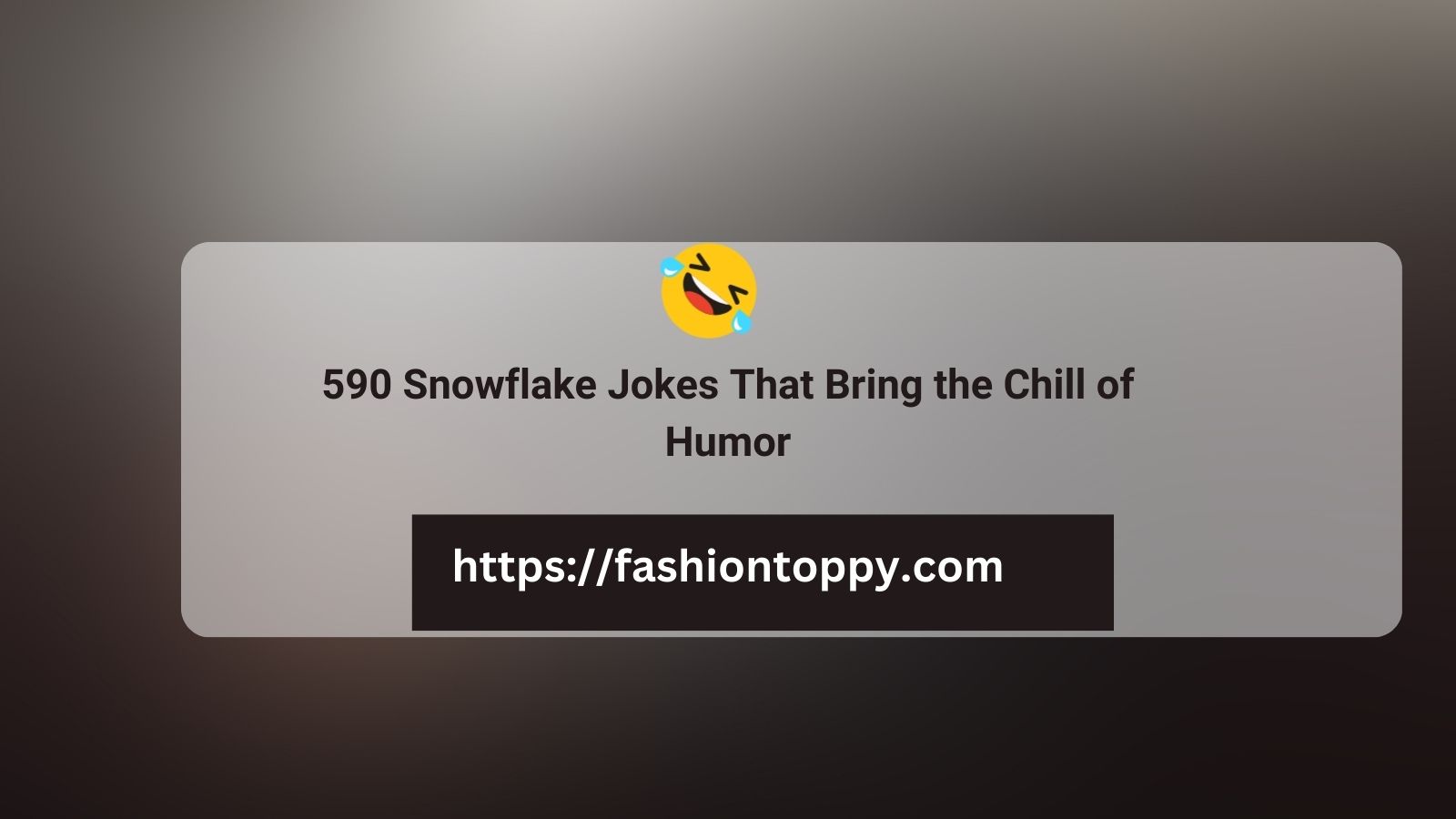 Snowflake Jokes