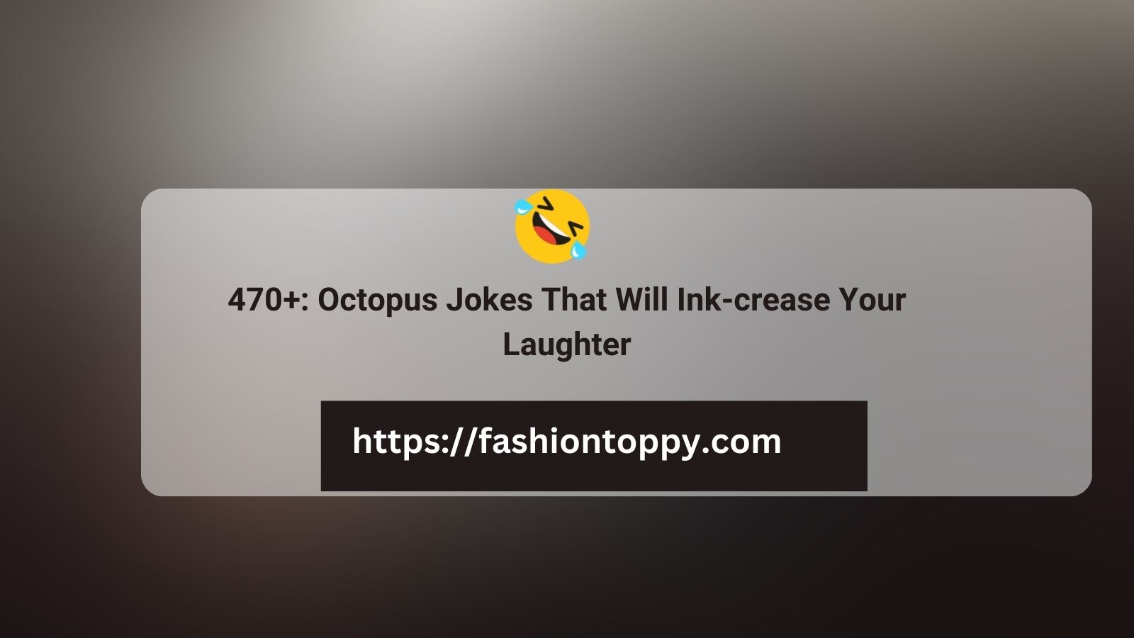 Octopus Jokes