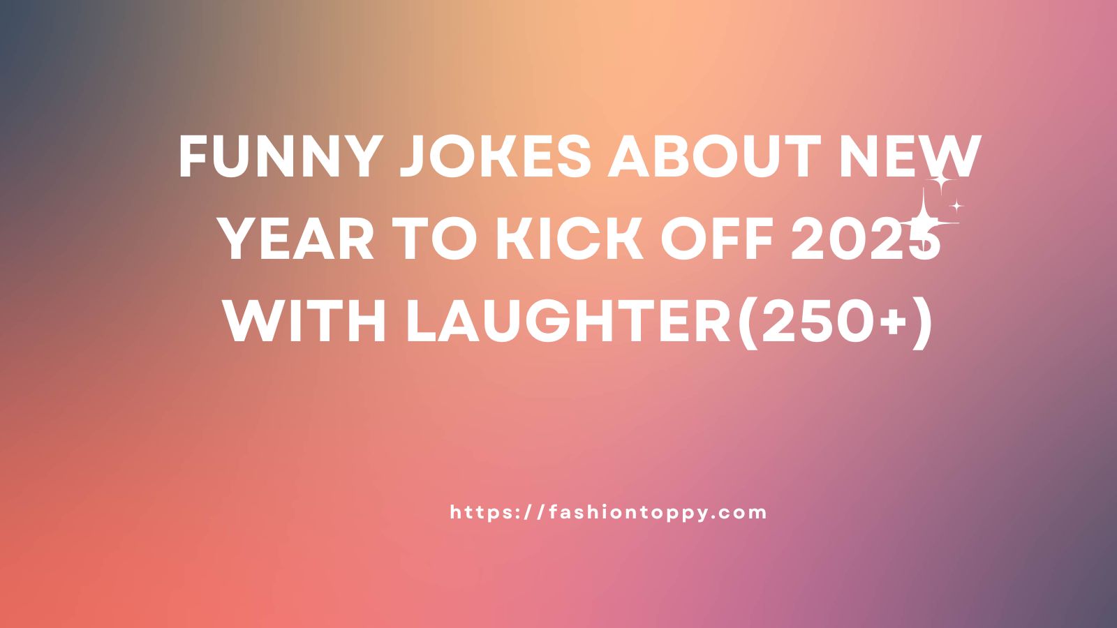 Funny Jokes About New Year