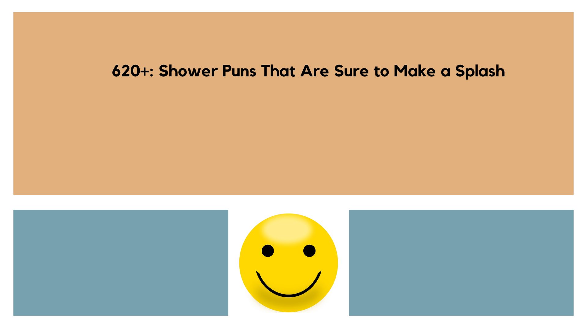 Shower Puns