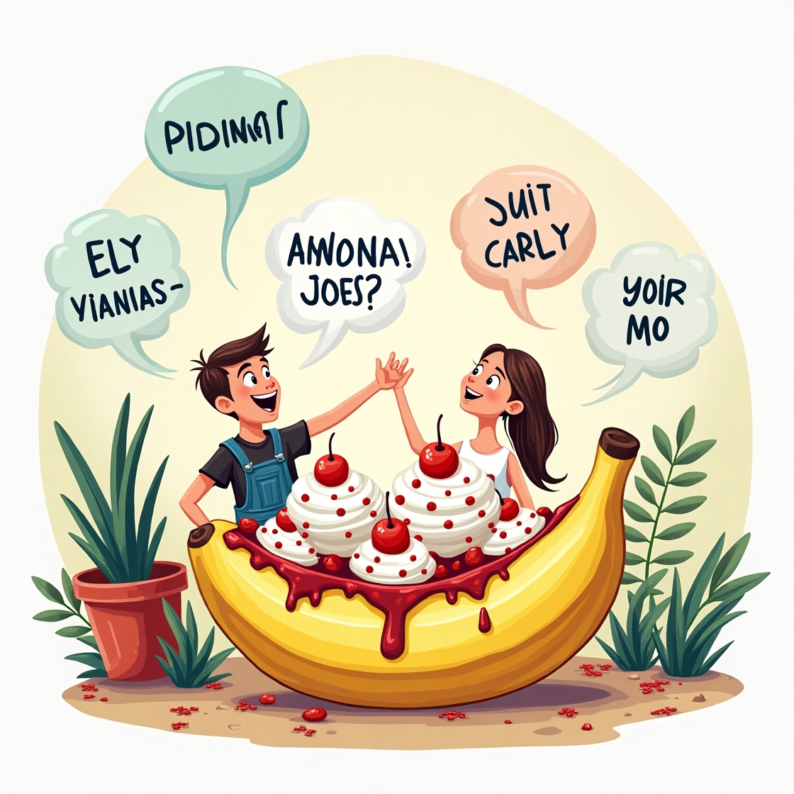 Banana Split Puns