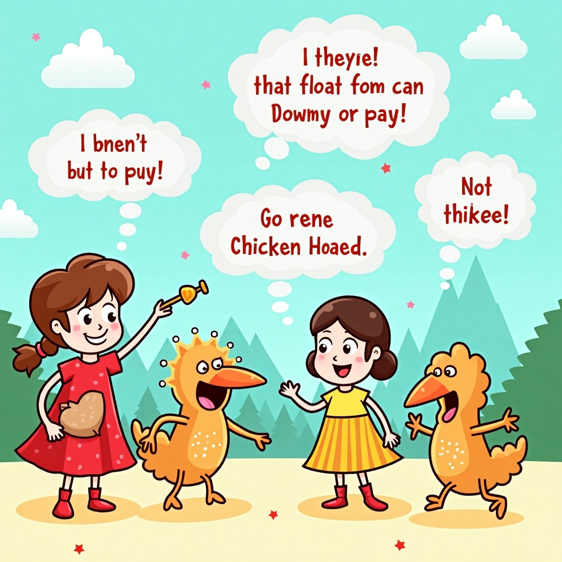 Chicken Nugget Puns