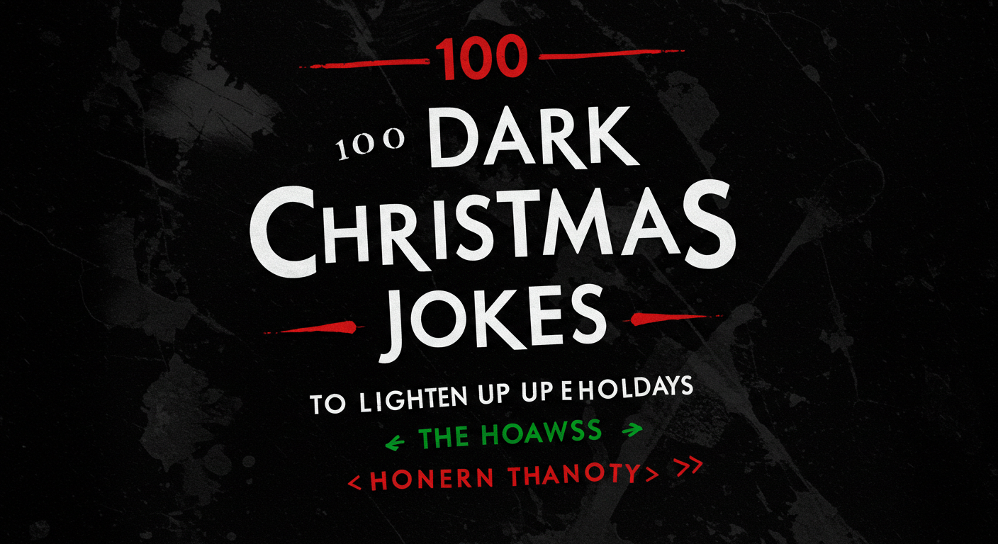 dark christmas jokes