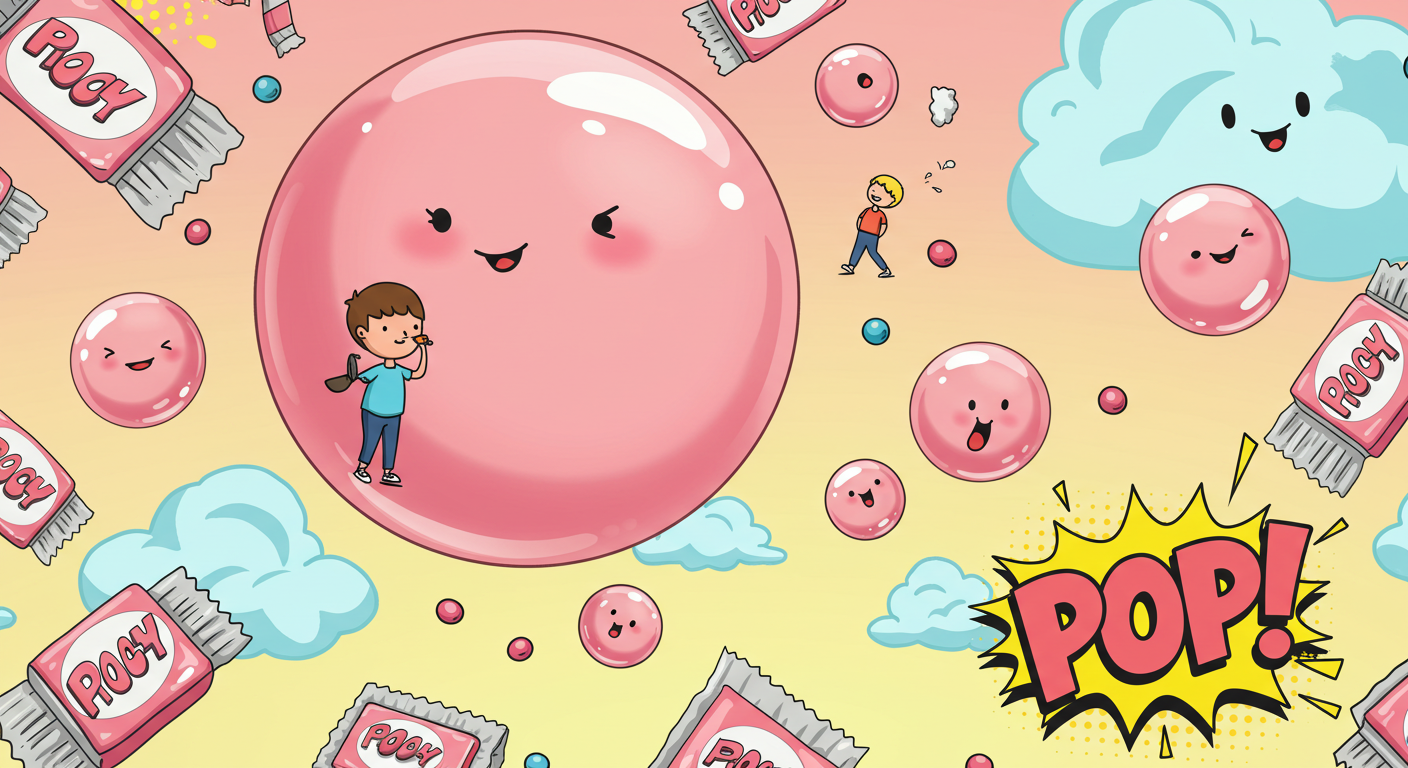bubble gum puns